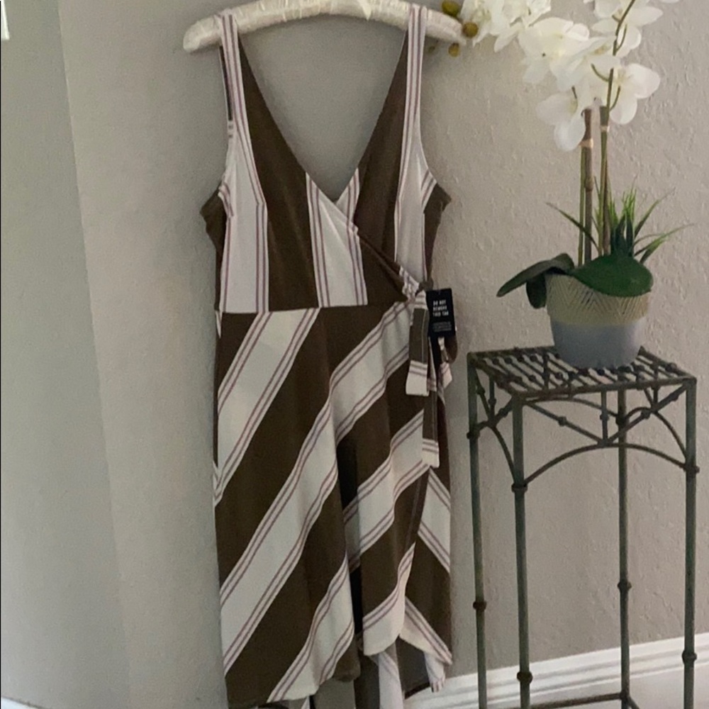 Striped V-Neck